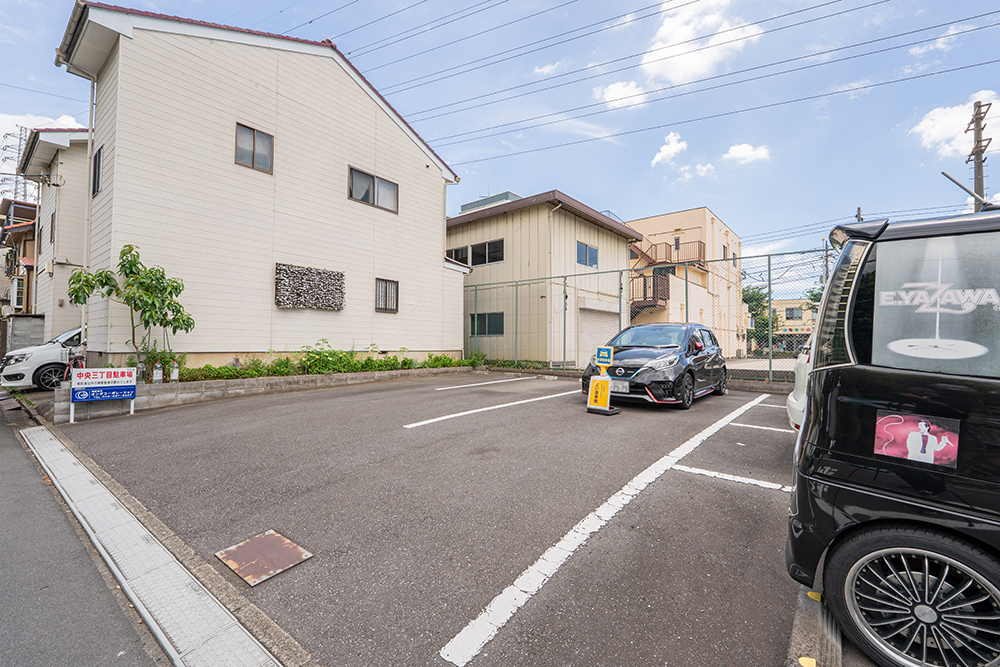 駐車場の様子